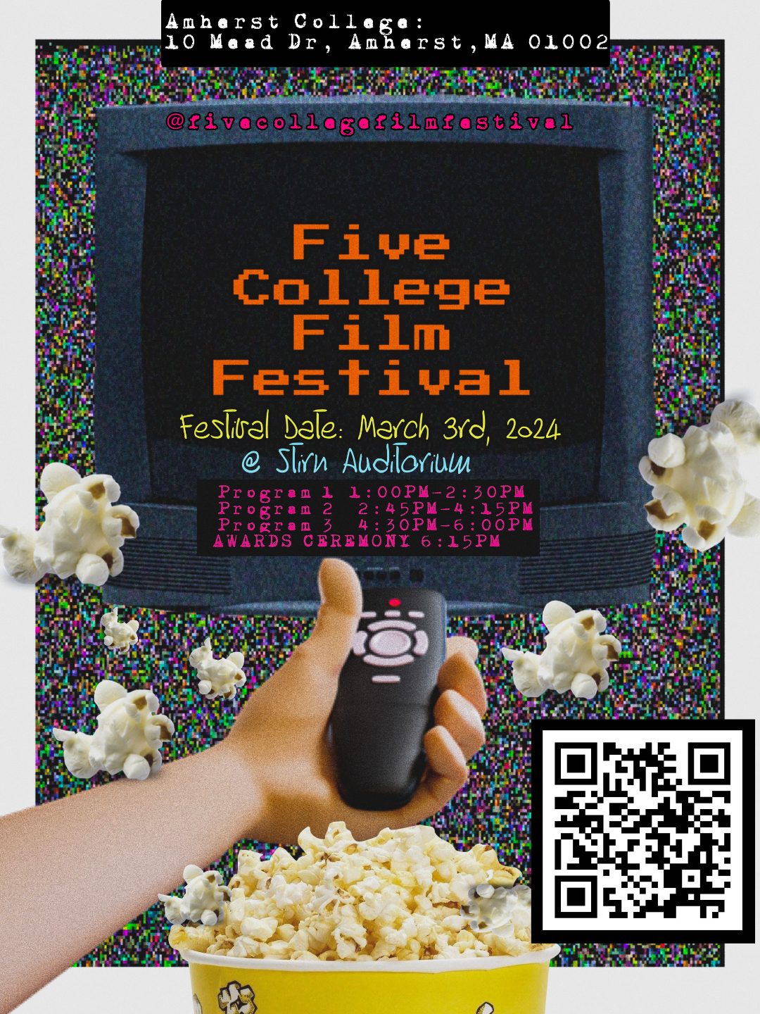 2024 Five College Student Film Festival