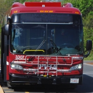 PVTA Transit bus