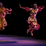 West African dance at Five Colleges. photo by Jim Coleman.