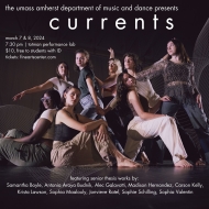8 choreographers group portrait for currents, their senior thesis concert