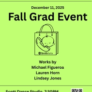 lime green shopping bag with a baby on a big phone